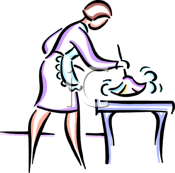 0511-0810-2001-2857_Maid_Dusting_a_Hotel_Room_clipart_image.jpg