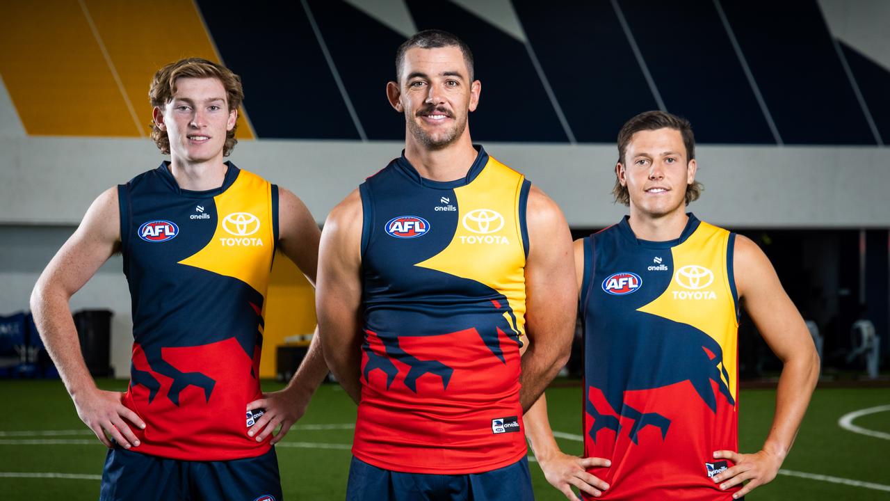 The Crows’ new away guernsey in 2024.