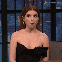 Anna Kendrick What GIF by Late Night with Seth Meyers