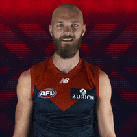 melbourne football club wink GIF by Melbournefc