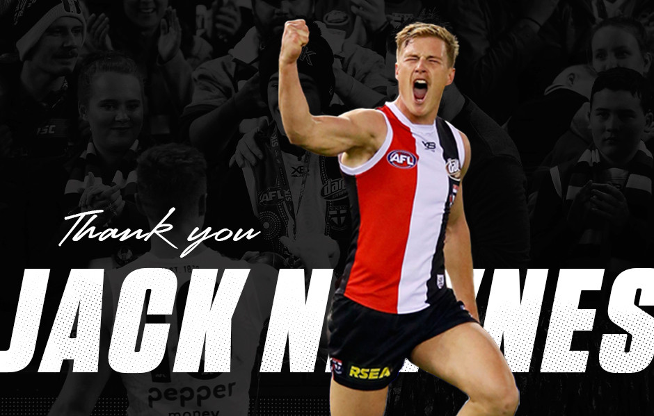 Jack Newnes will depart Moorabbin after 155 games in the red, white and black. - St Kilda Saints,Jack Newnes