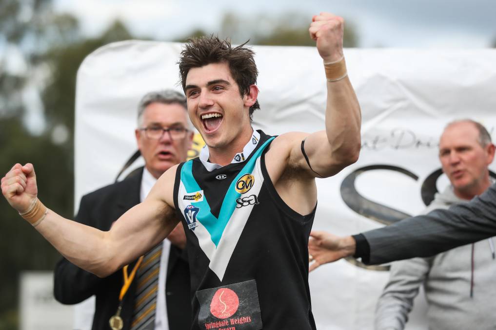 Mannagh won the Did Simpson medal for his performance for Lavington against Wangaratta in the 2019 O&M grand final.