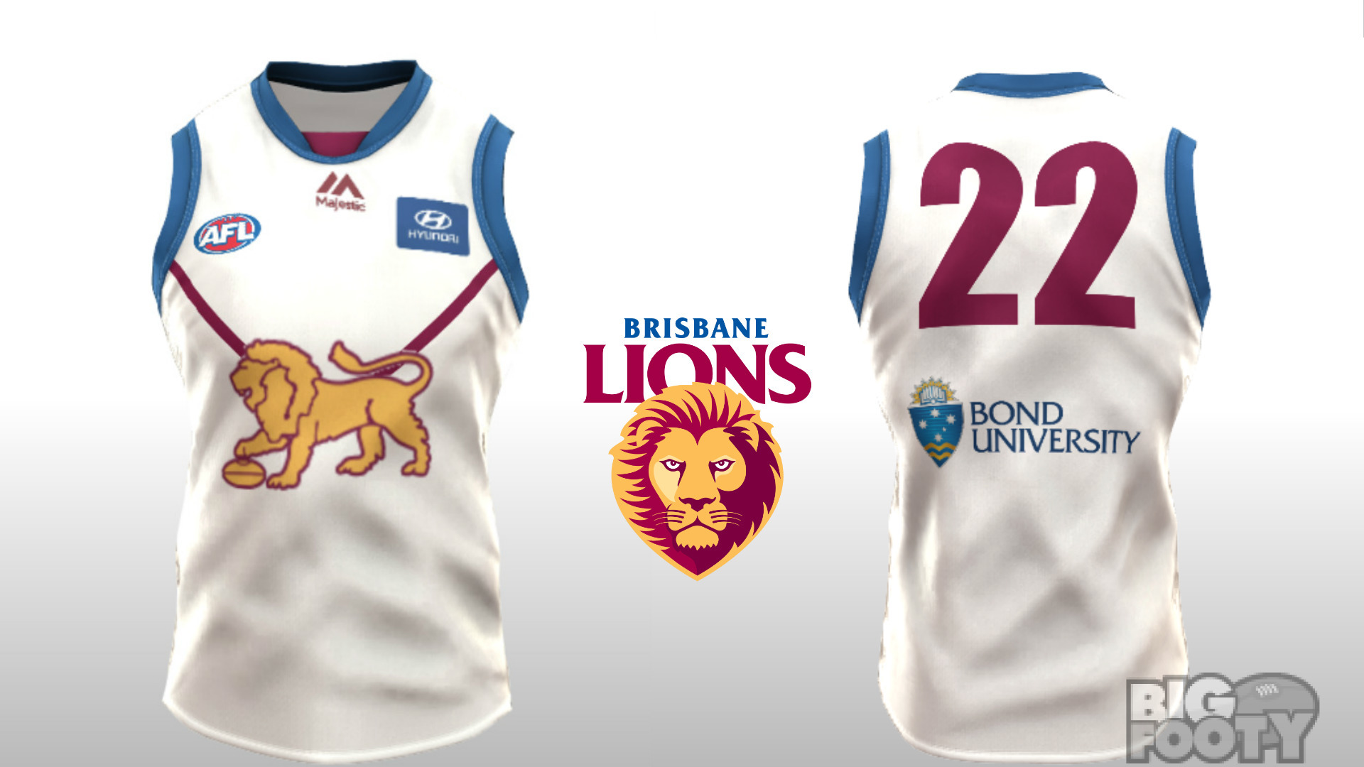 Brisbane Lions 2019 Clash Guernsey Concept