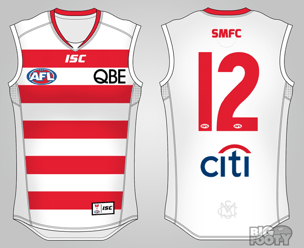 Sydney Swans clash jumper concept