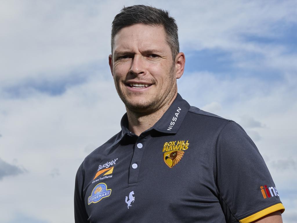 Box Hill Hawks’ new VFL coach Zane Littlejohn won a premiership with North Launceston. Picture: Graham Denholm/AFL Photos/Getty Images