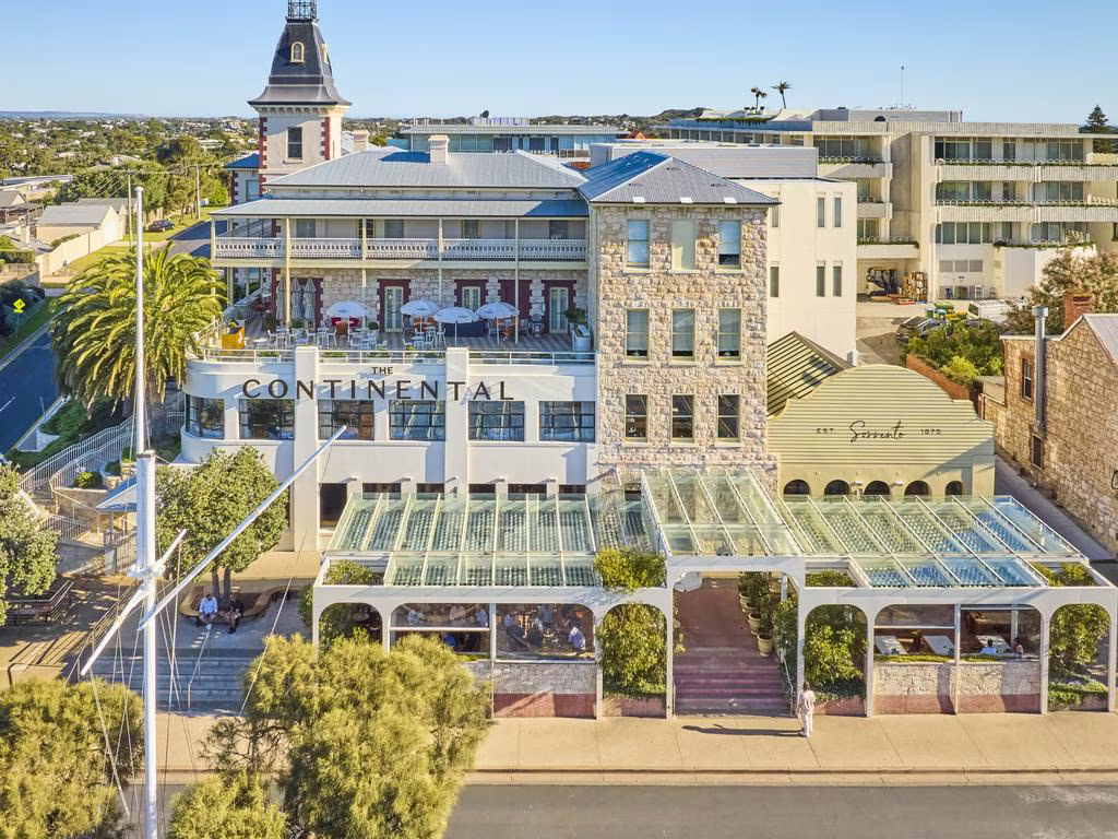 The incident occurred outside the Continental Hotel in Sorrento. Picture: Supplied