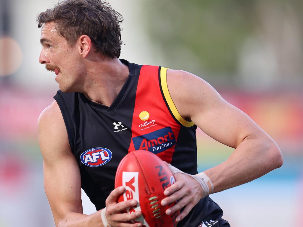 What’s [PLAYERCARD]Joe Daniher[/PLAYERCARD] really worth in free agency compo? Picture: Michael Klein