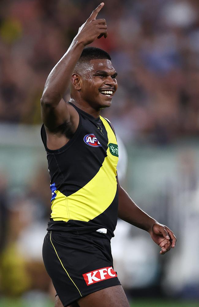 2024 is a big year for Maurice Rioli. Picture: Michael Klein