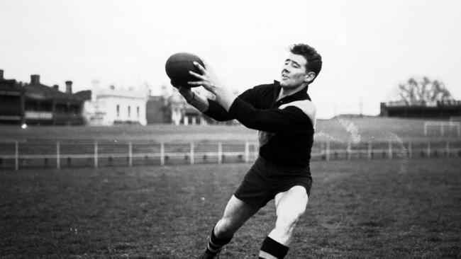 Tommy Hafey during his playing days for Richmond.