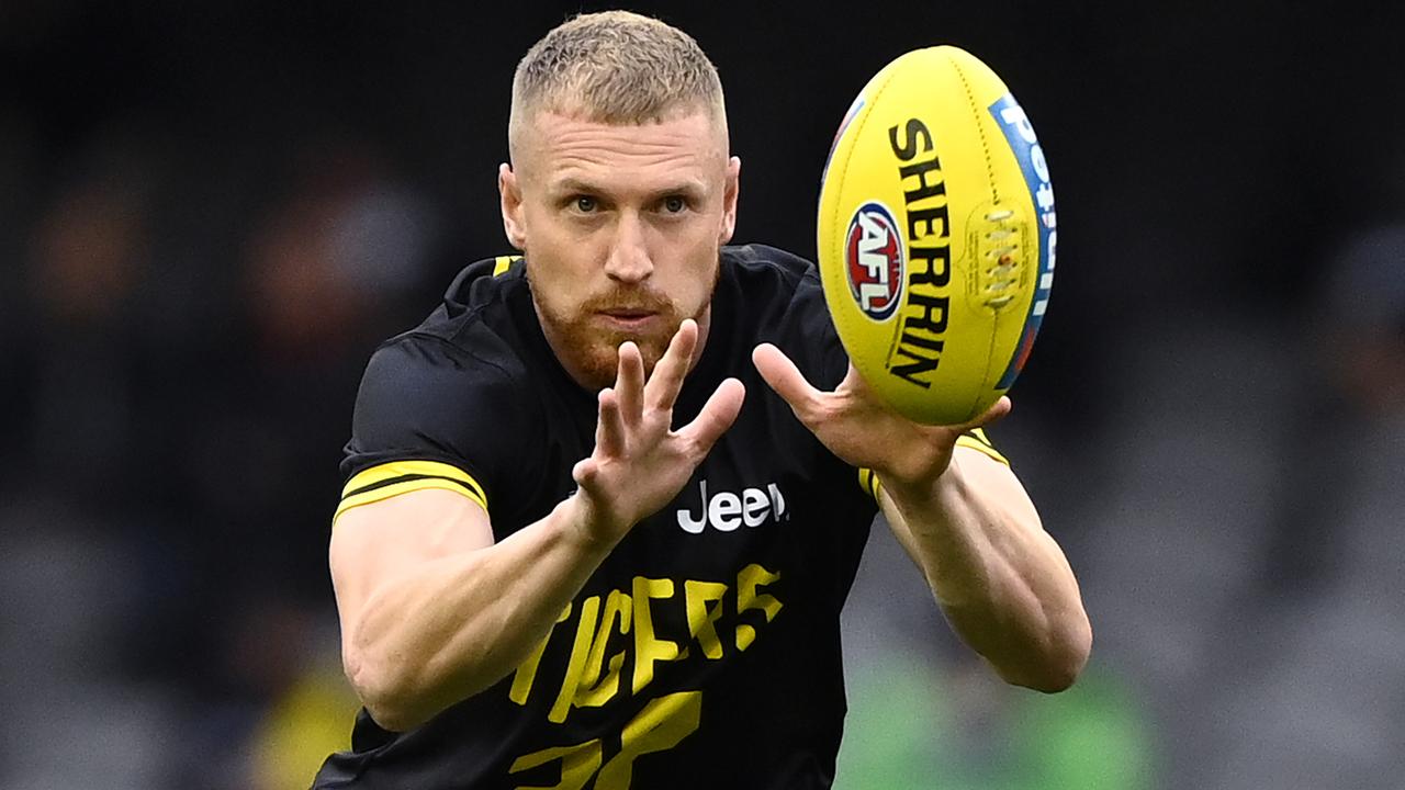 Former Richmond star [PLAYERCARD]Josh Caddy[/PLAYERCARD] has signed with NFL Division 1 team Greensborough in a huge boost to the team’s premiership aspirations. File picture.
