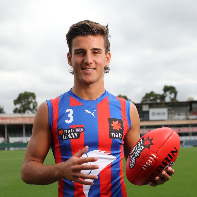 Nick Daicos was dominant in his first game of the season. Picture: Alex Coppel.