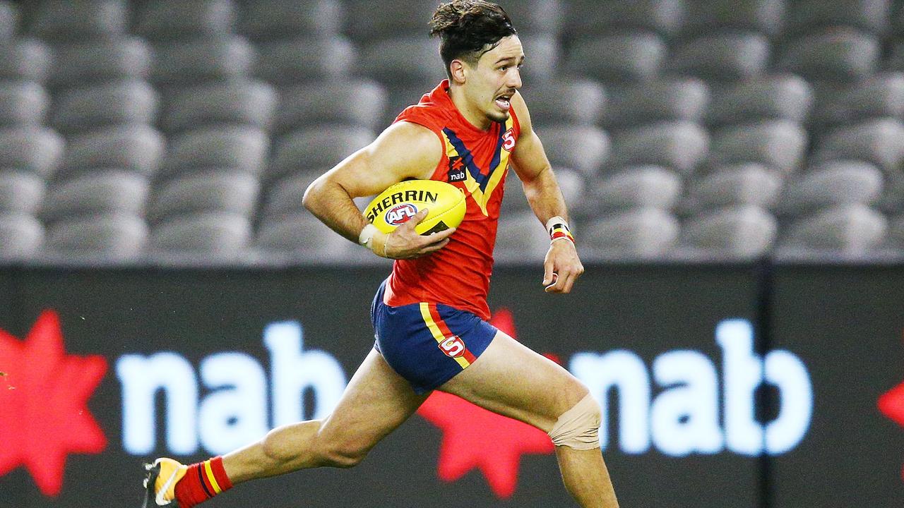 Izak Rankine won the agility test. Photo: Michael Dodge/Getty Images.