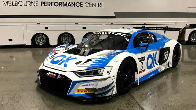 An Audi said to have been owned by Our Kloud CEO Eric Constantinidis. Liquidators of Forum have seized and sold racing Audis.