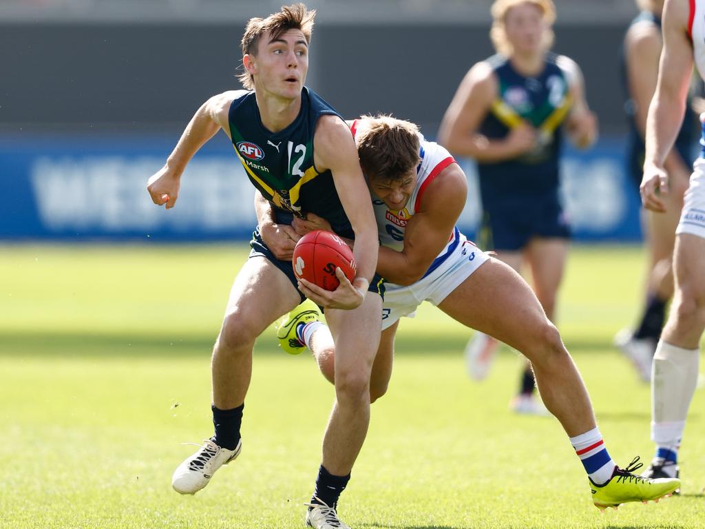 Top-10 draft prospect Jagga Smith is part of Vic Metro’s 31-player squad for the under-18 national championships. Picture: Getty Images