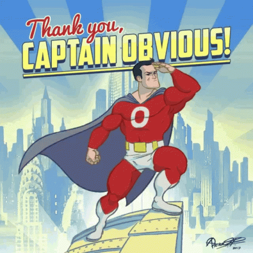 Thank You Captain Obvious GIFs | Tenor
