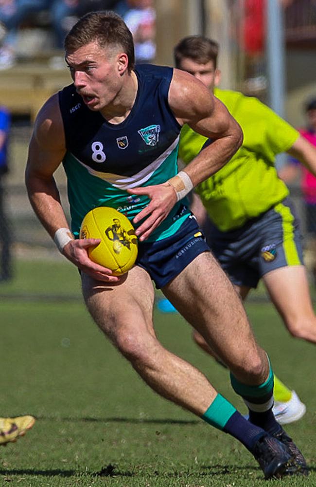 Peel Thunder ruck Liam Reidy may get his shot at a Fremantle AFL debut. Picture: Sharon Johnson