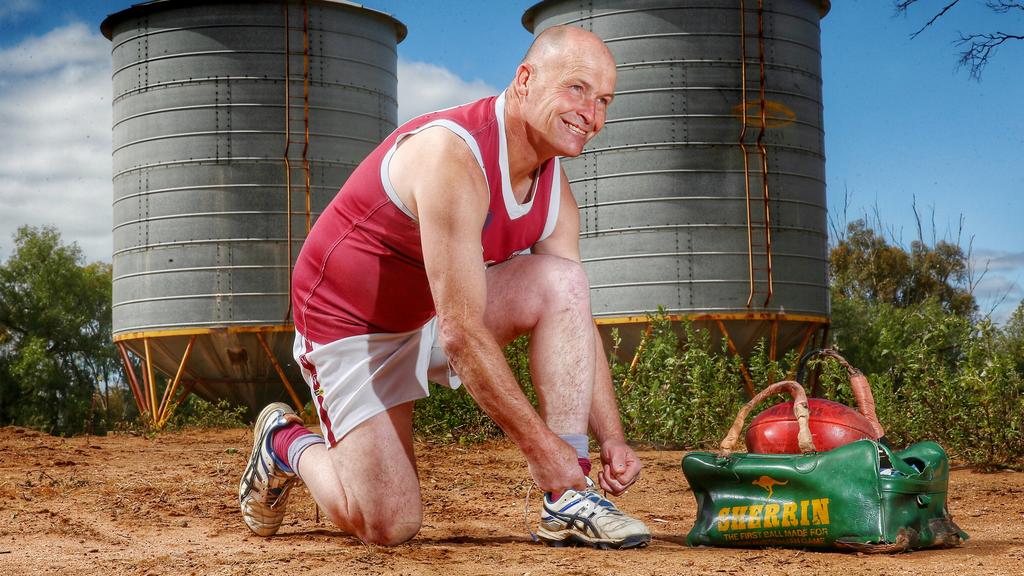 Tony Doran was a goalkicking machine for Nullawil when it played in the Golden Rivers league. Picture: Colleen Petch.