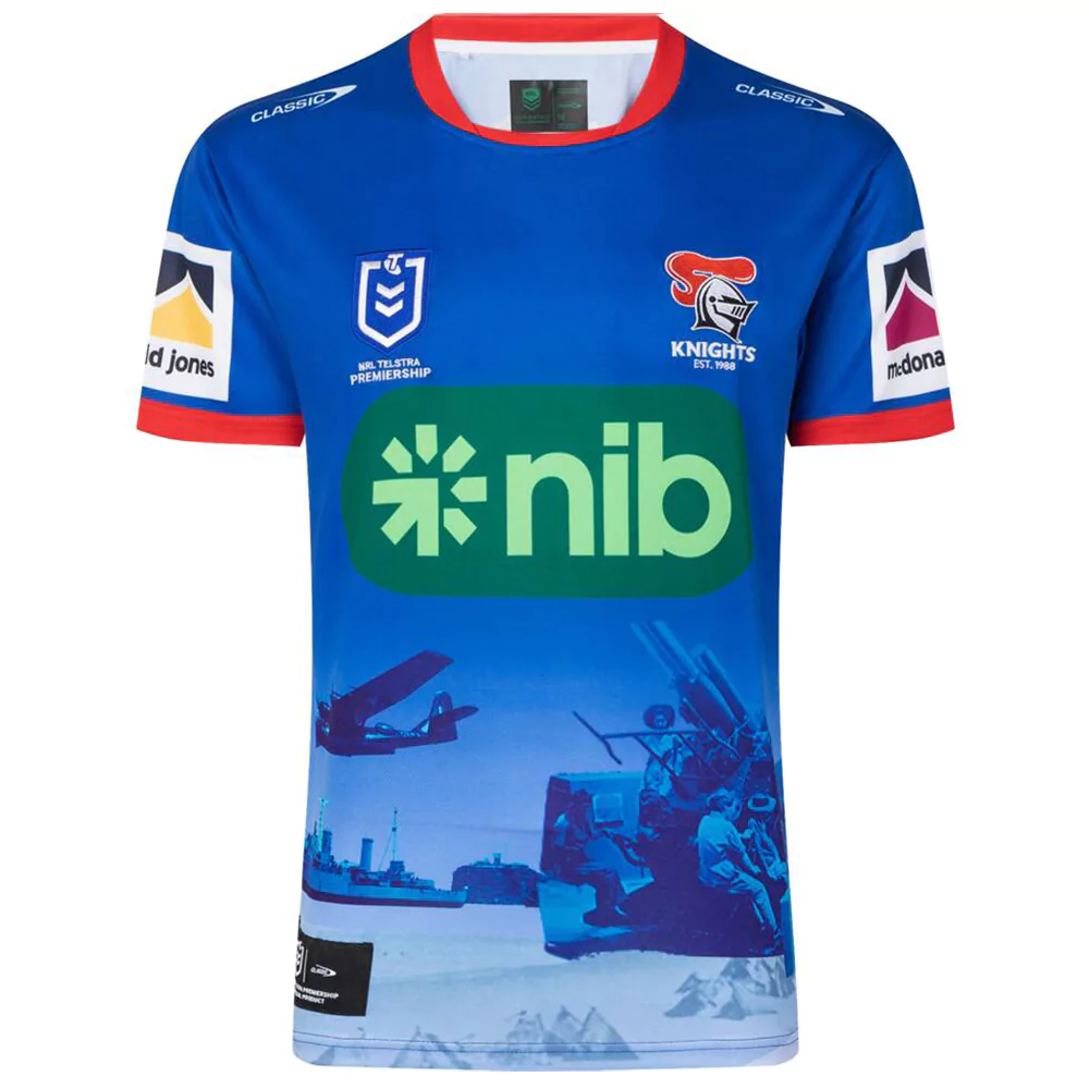 Buy 2023 Newcastle Knights NRL ANZAC Jersey - Mens - Your Jersey