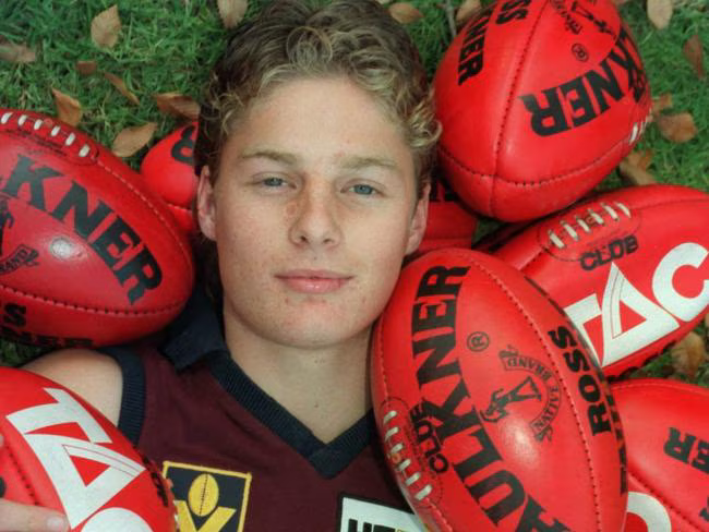 Dylan Smith at 16 – from the age of 12 he knew he would be drafted.