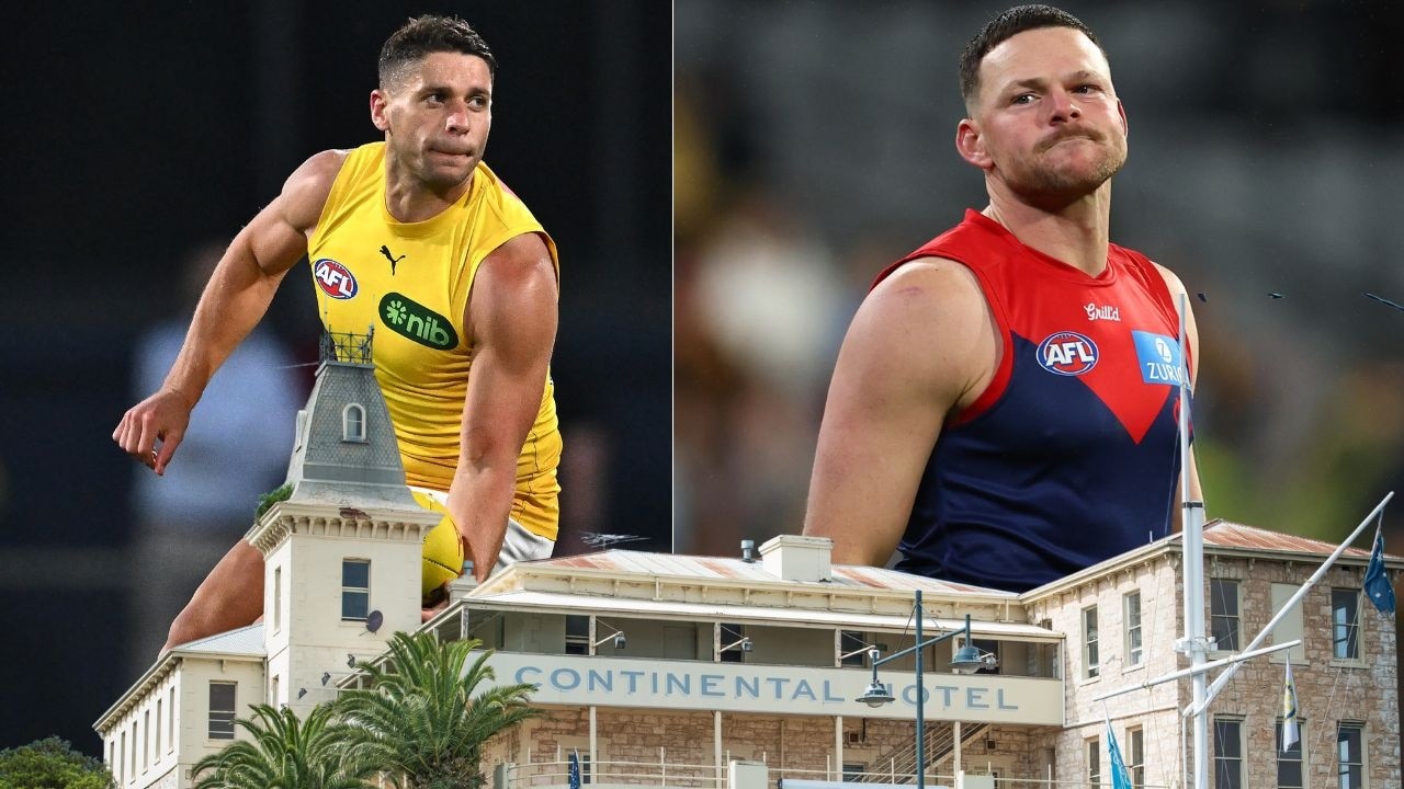 Dion Prestia and Steven May ahve been charged over a brawl at Sorrento’s Continental Hotel on December 26, 2024.