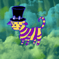 disappear alice in wonderland GIF by NeonMob
