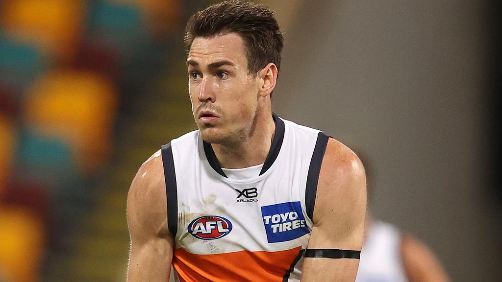 GWS wants a bumper return for [PLAYERCARD]Jeremy Cameron[/PLAYERCARD] out of Geelong. Picture: Michael Klein