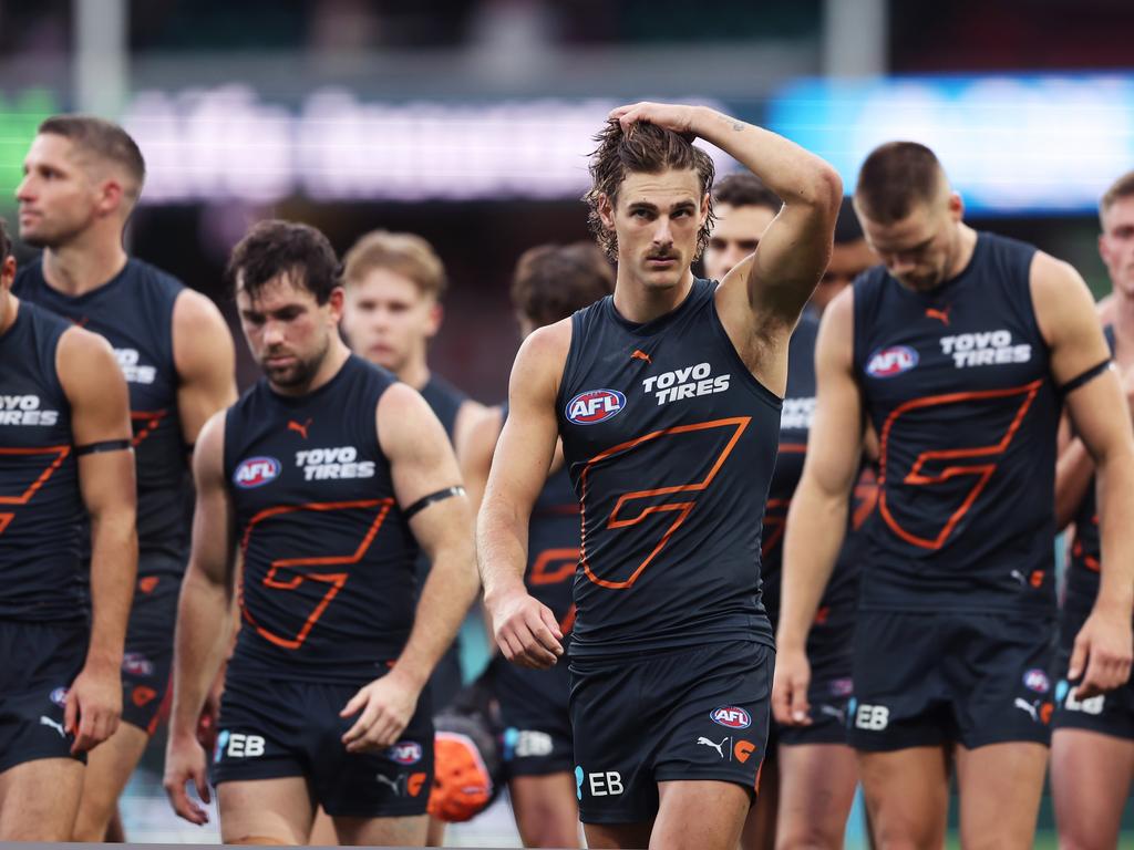 Peatling was one of the Giants’ best in their 29-point loss to the Swans. Picture: Matt King/AFL Photos/via Getty Images