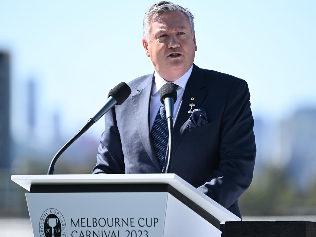 Eddie McGuire has an idea to help North Melbourne get access to NGA talent. Picture: Getty Images