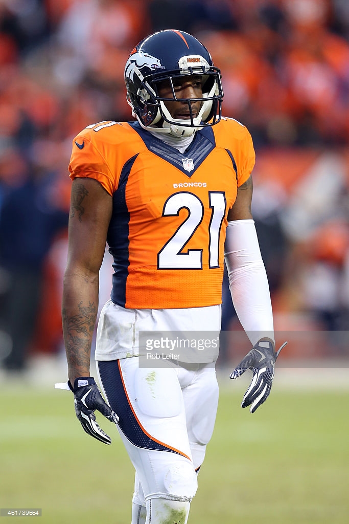 aqib-talib-of-the-denver-broncos-looks-on-during-the-game-against-the-picture-id461739664