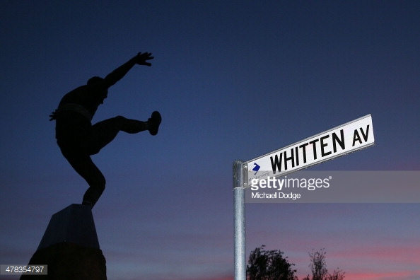 the-ted-whitten-statue-is-seen-during-the-western-bulldogs-intraclub-picture-id478354797