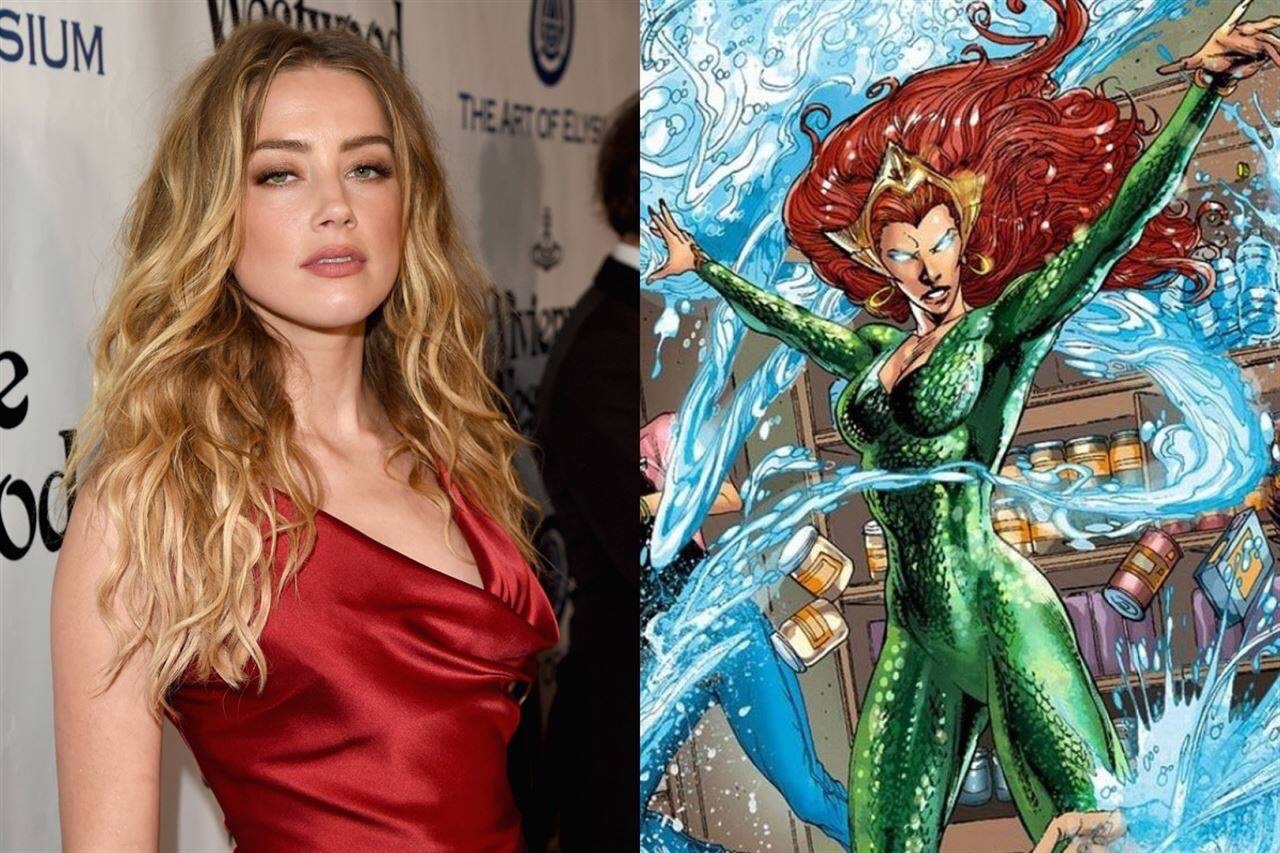 Amber Heard has confirmed she will play Mera in JUSTICE LEAGUE! 