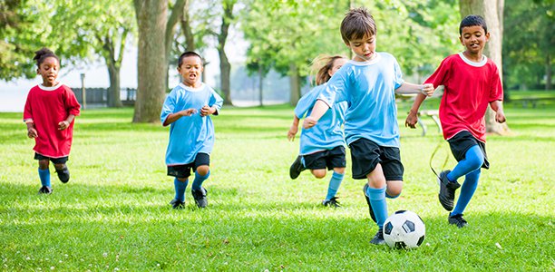 Image result for kids playing soccer