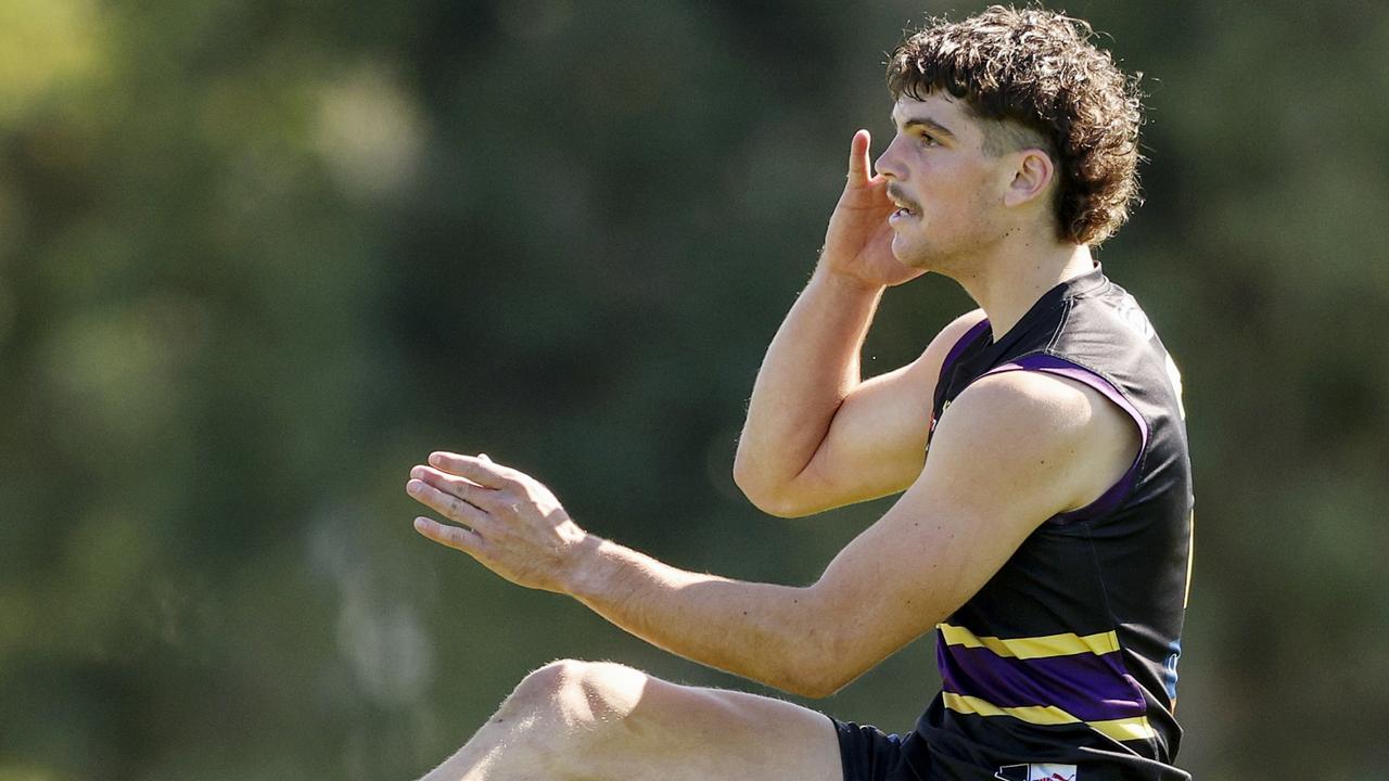 Where will Brayden George land in the draft? Picture: Martin Keep/AFL Photos