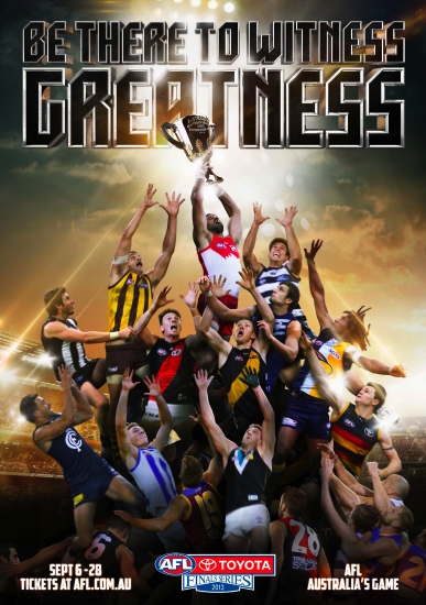 Image result for afl finals poster