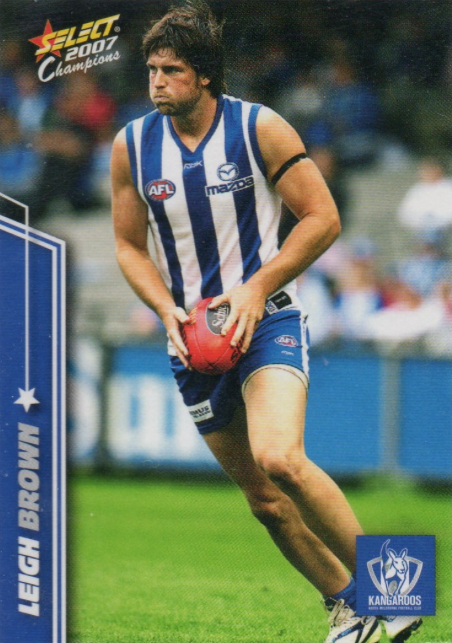 Image result for Leigh Brown north melbourne collingwood