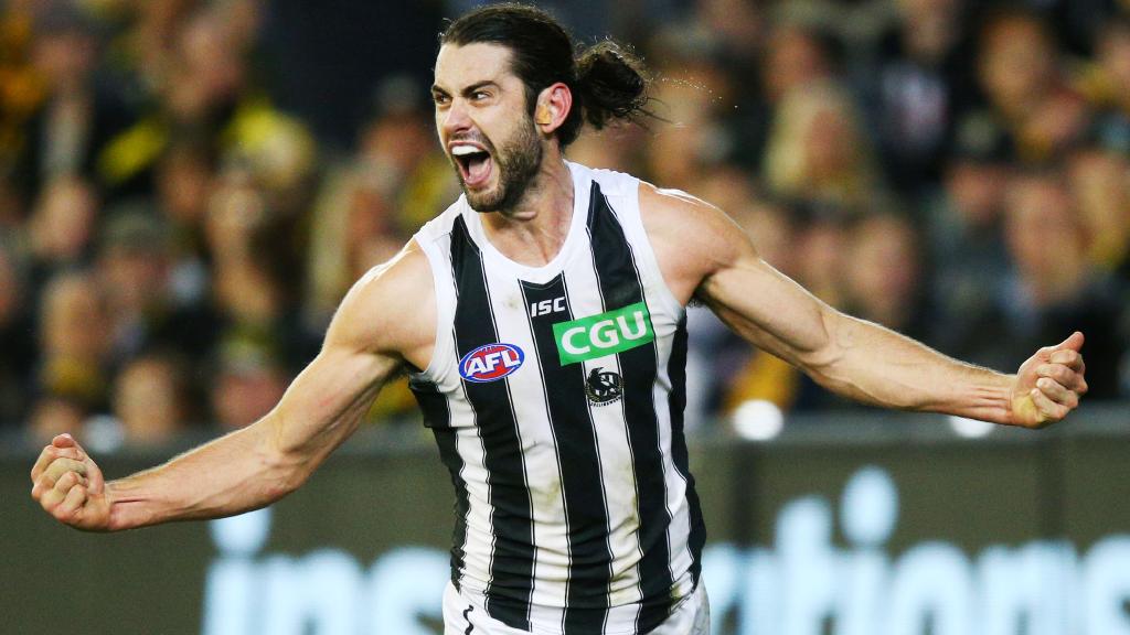 Collingwood’s midfield has an extra ball-winner in All-Australian ruckman Brodie Grundy.