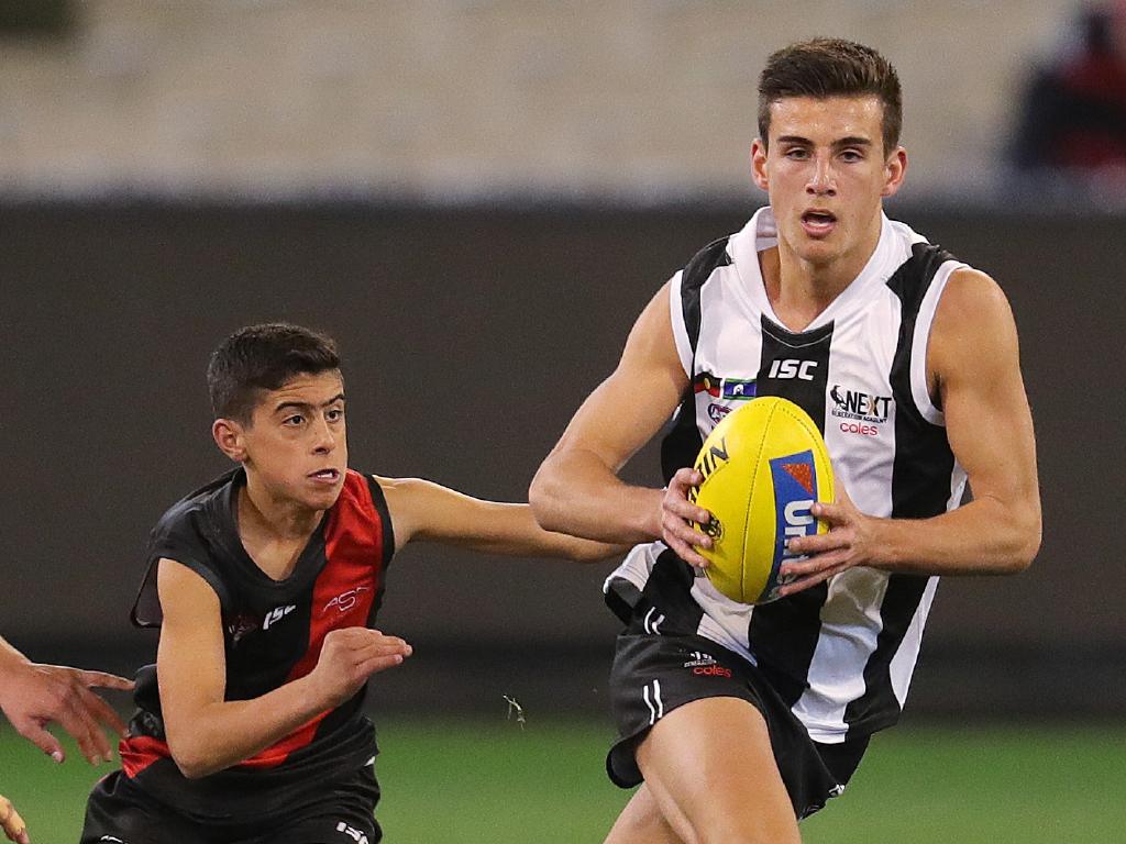 Nick Daicos during a next generation match earlier this year. Picture: Michael Klein