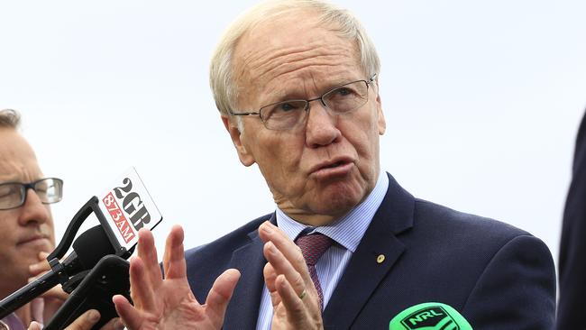 Peter Beattie was a driving force behind the NRL’s no-fault stand down policy Picture: Getty Images