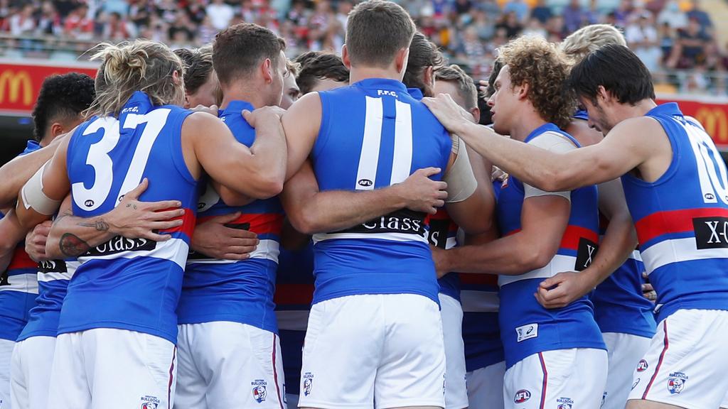 Western Bulldogs players have come under fire after they were eliminated from the AFL Finals. Picture: AFL Photos/Getty Images