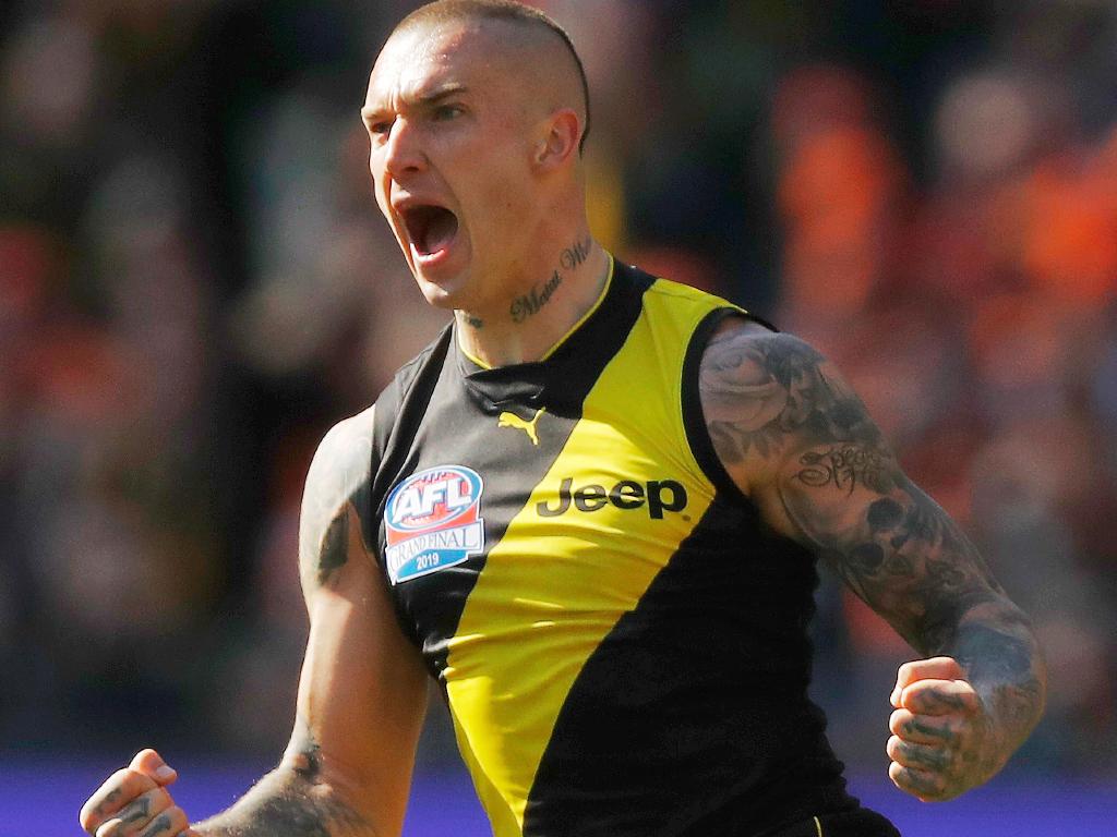 No one could match Dustin Martin for big-game impact in 2019.