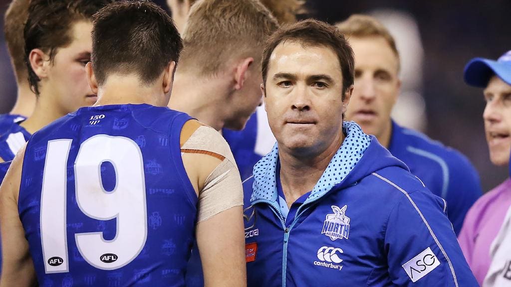 Scott spent 10 years at the Roos’ helm. Picture: Getty Images
