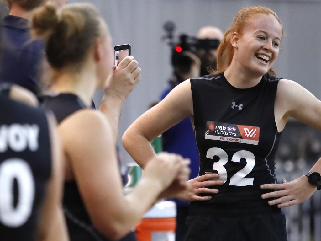 Sophie Molan is a potential top 10 pick in the 2019 AFLW draft. Photo: Dylan Burns