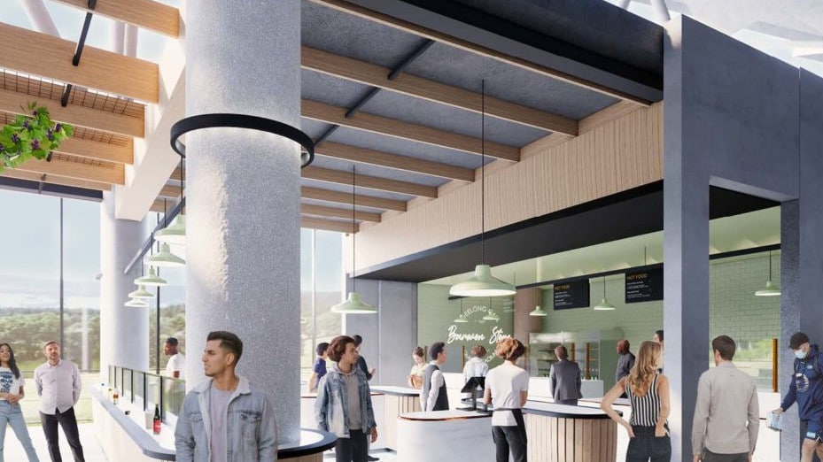 Plans for the stage 5 renovation of Geelong's Kardinia Park Stadium (GMHBA Stadium) have been revealed, with the project expected to start in September 2021.