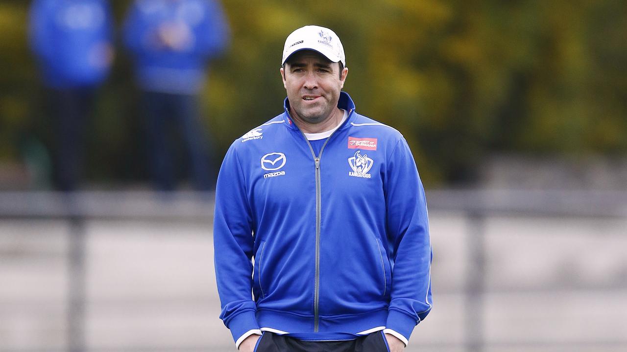 Brad Scott didn’t want to embrace the “struggle side” of North Melbourne, David King says.