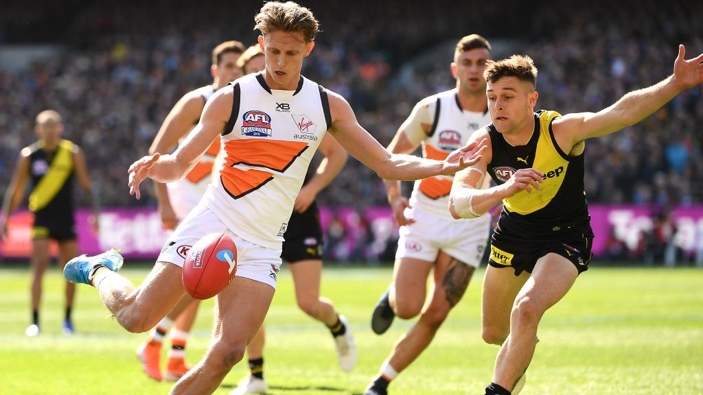 Will the Giants’ salary cap force Lachie Whitfield to seek opportunities elsewhere? Picture: Getty Images