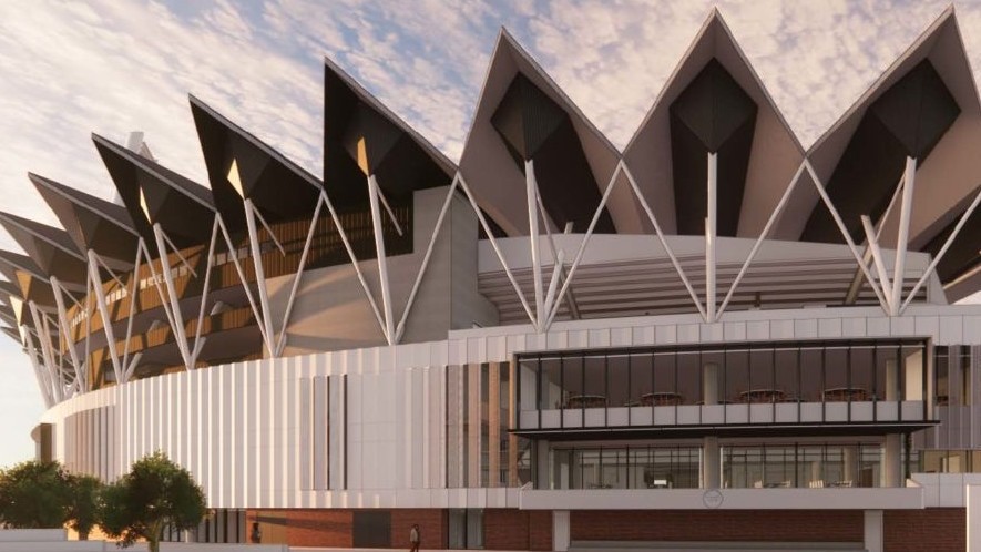 Plans for the stage 5 renovation of Geelong's Kardinia Park Stadium (GMHBA Stadium) have been revealed, with the project expected to start in September 2021.