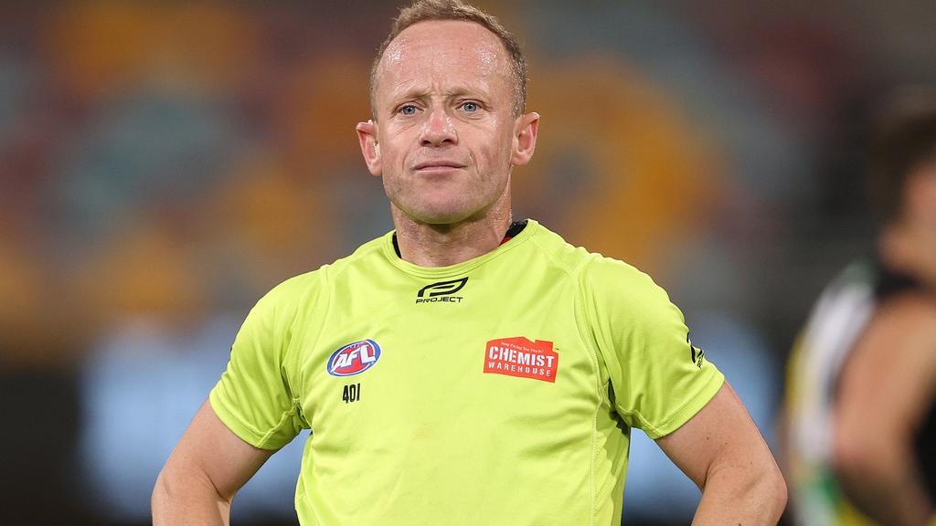 Ray Chamberlain is the AFL’s most recognisable umpire. Picture: Michael Klein