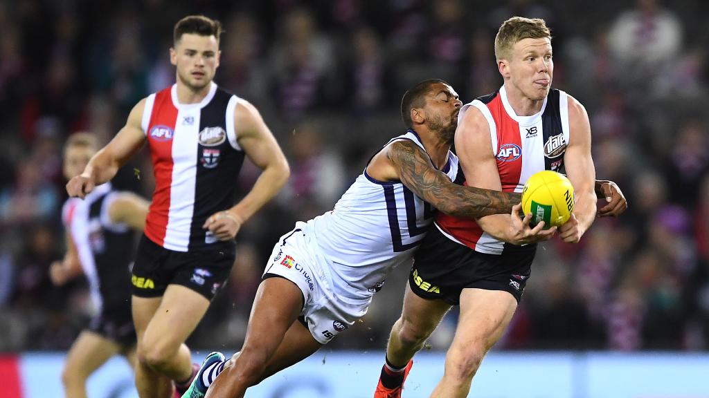 St Kilda will be hoping they can get a full season out of Dan Hannebery.