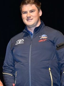 Former Adelaide Crows employee Justin Kremmer. Picture: crows.com.au