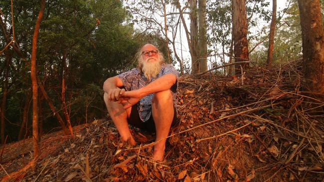 Nimbin environmentalist Michael Balderstone on Monday. Picture: Vanessa Hunter